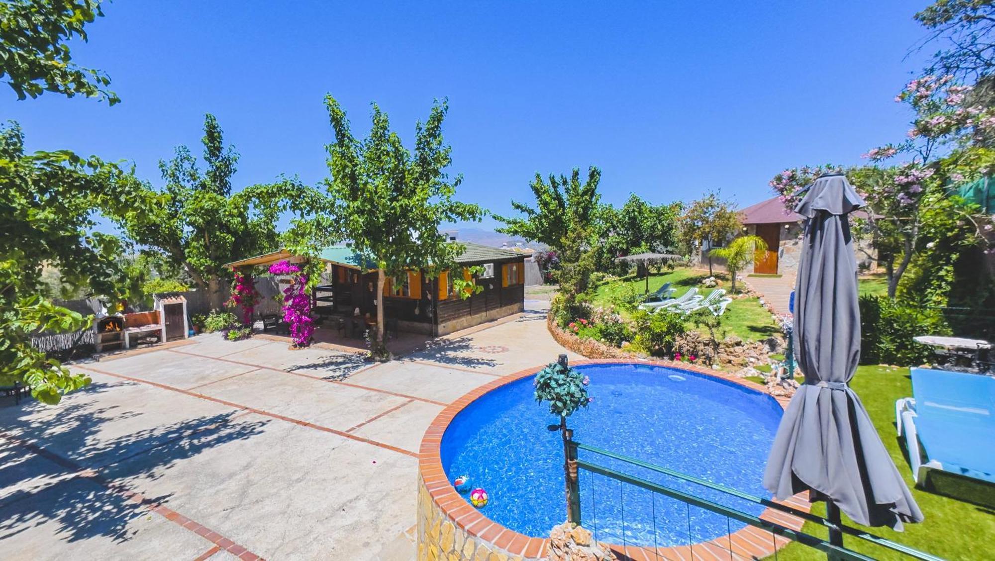 Cubo'S Finca La Rosa Del Zangano Alhaurín el Grande Kültér fotó